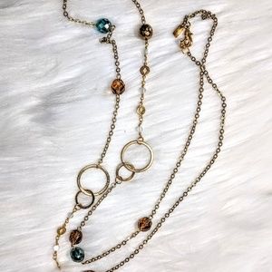Jewelry - Nordstrom Amber & Turquoise Chain Jewelry - Nordstrom Amber & Turquoise Chain